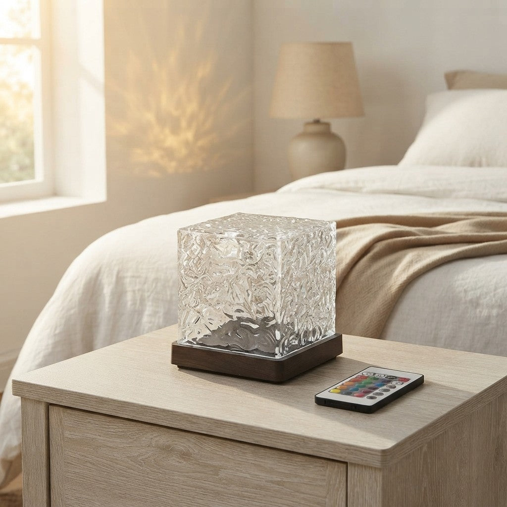Acrylic Crystal Water Wave Projection Lamp